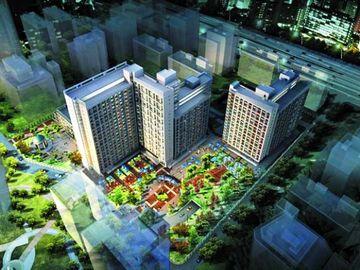 Seasons Park Apart Hotel Beijing Eksteriør bilde